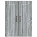 Dulap de bucătărie Gri Sonoma 60 x 31 x 80 cm Lemn compozit - WALTI WALTI