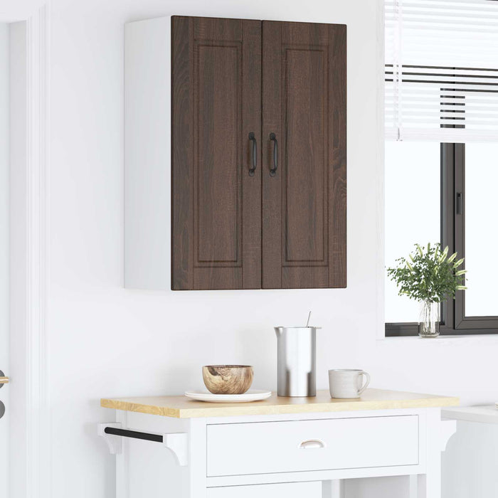Dulap de bucătărie Stejar închis 60 x 31 x 80 cm Lemn compozit - WALTI WALTI