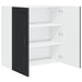 Dulap de bucătărie cu raft Negru 80 x 31 x 80 cm Lemn compozit - WALTI WALTI