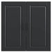 Dulap de bucătărie cu raft Negru 80 x 31 x 80 cm Lemn compozit - WALTI WALTI