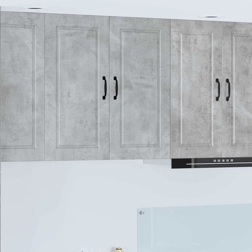 Dulap de bucătărie Gri din beton 80 x 31 x 80 cm Lemn compozit - WALTI WALTI