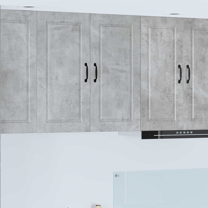 Dulap de bucătărie Gri din beton 80 x 31 x 80 cm Lemn compozit - WALTI WALTI
