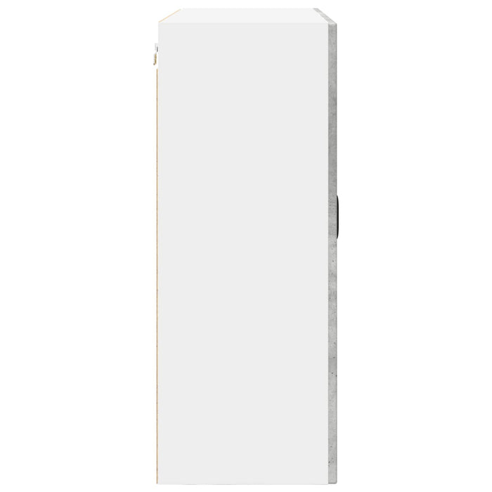 Dulap de bucătărie Gri din beton 80 x 31 x 80 cm Lemn compozit - WALTI WALTI
