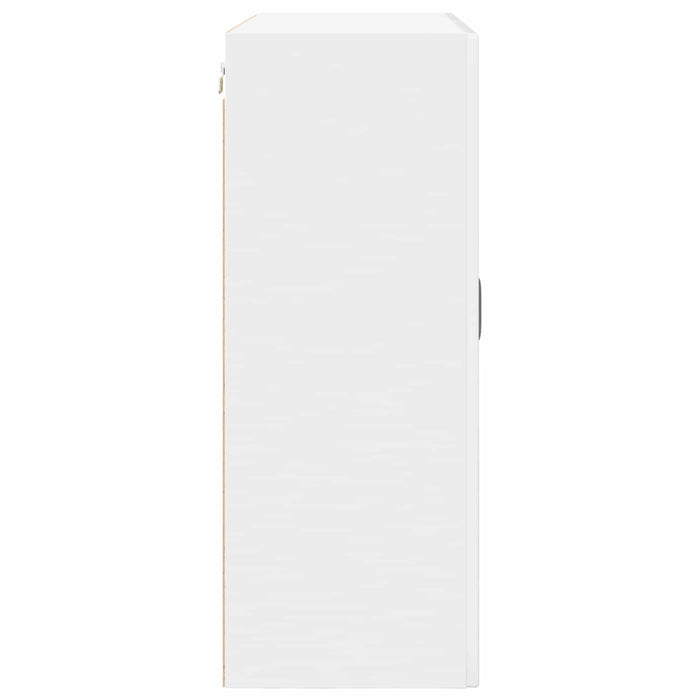 Dulap de bucătărie Alb lucios 80 x 31 x 80 cm Lemn compozit - WALTI WALTI