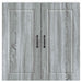 Dulap de bucătărie Gri Sonoma 80 x 31 x 80 cm Lemn compozit - WALTI WALTI