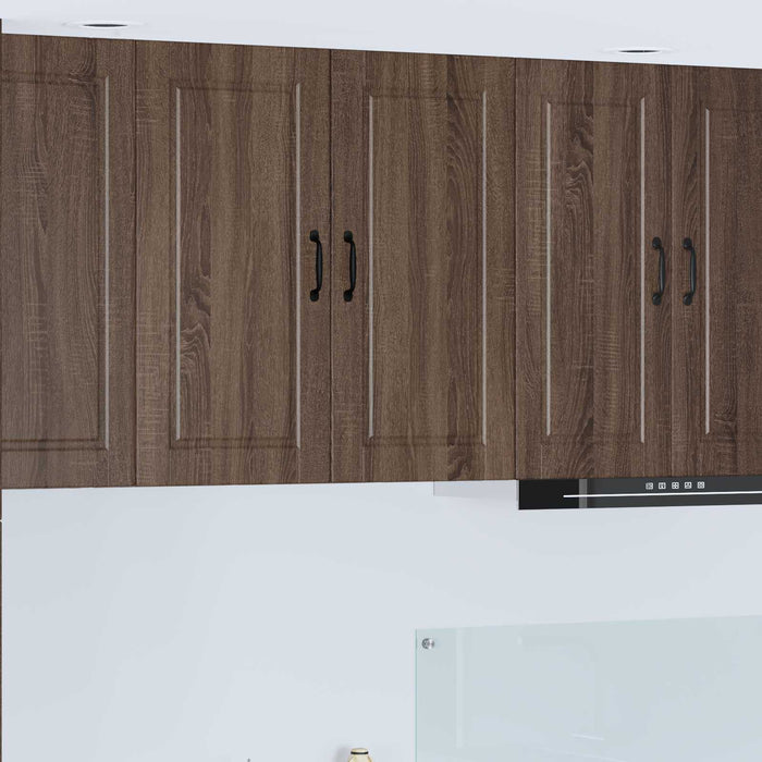 Dulap de bucătărie Stejar închis 80 x 31 x 80 cm Lemn compozit - WALTI WALTI