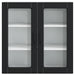 Dulap de bucătărie cu raft Negru 80 x 31 x 80 cm Lemn compozit - WALTI WALTI