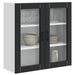 Dulap de bucătărie cu raft Negru 80 x 31 x 80 cm Lemn compozit - WALTI WALTI