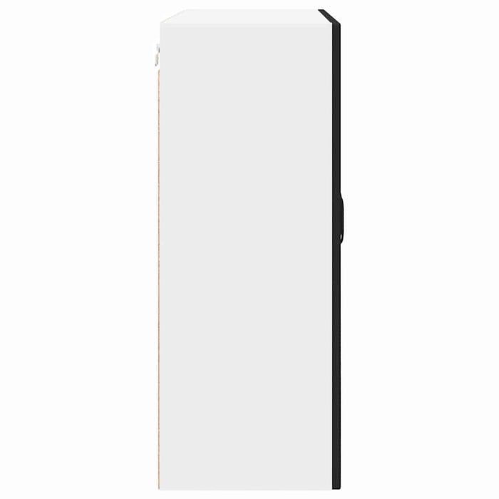 Dulap de bucătărie cu raft Negru 80 x 31 x 80 cm Lemn compozit - WALTI WALTI
