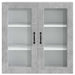 Dulap de bucătărie Gri din beton 80 x 31 x 80 cm Lemn compozit - WALTI WALTI