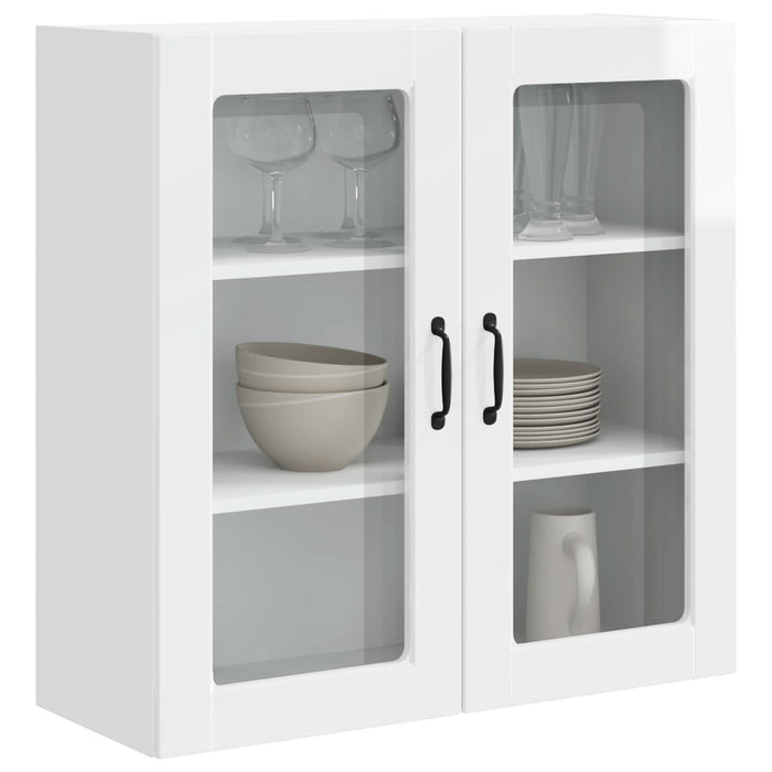 Dulap de bucătărie Alb lucios 80 x 31 x 80 cm Lemn compozit - WALTI WALTI
