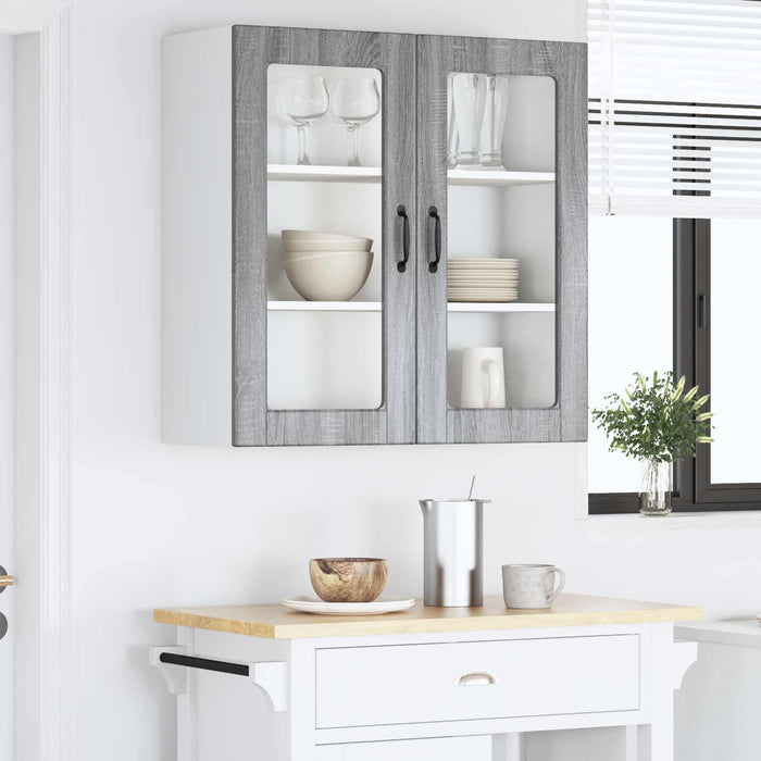 Dulap de bucătărie Gri Sonoma 80 x 31 x 80 cm Lemn compozit - WALTI WALTI