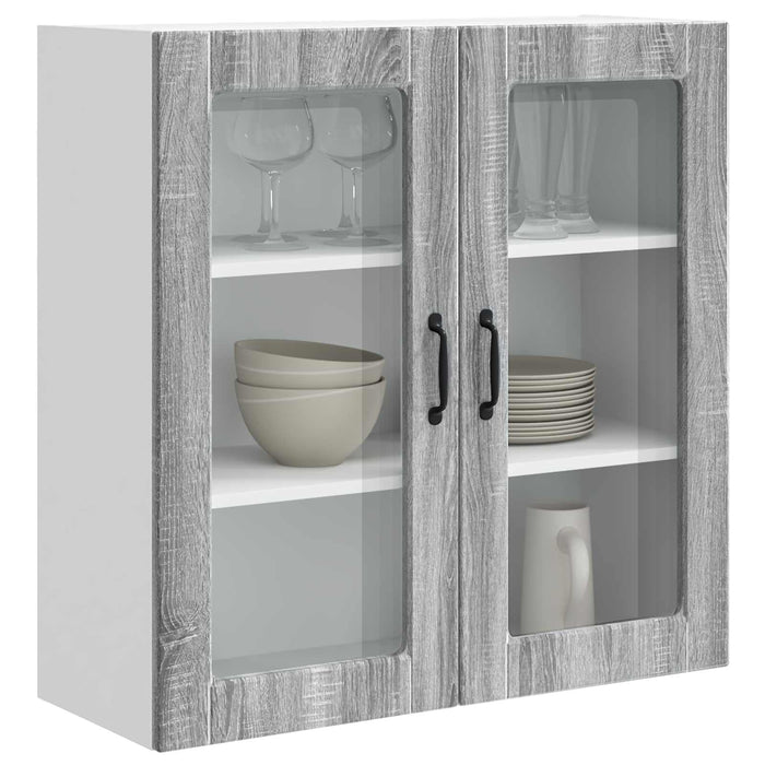 Dulap de bucătărie Gri Sonoma 80 x 31 x 80 cm Lemn compozit - WALTI WALTI