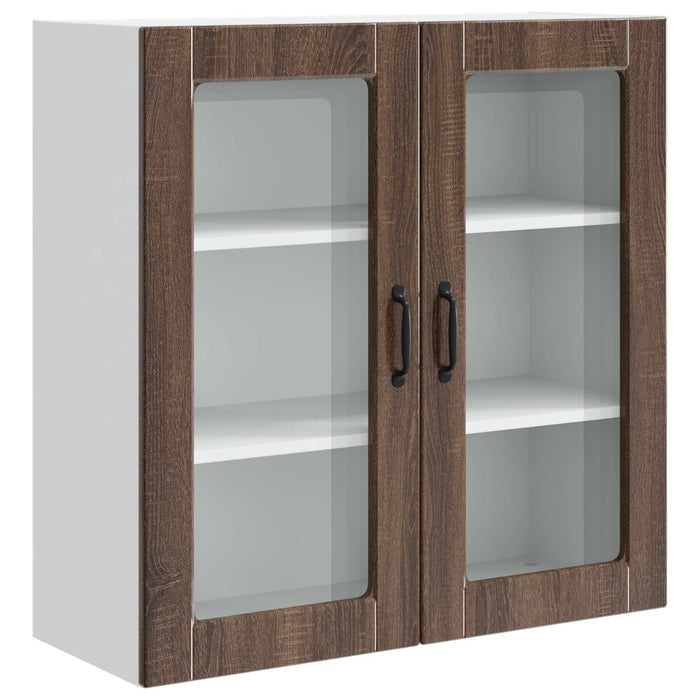 Dulap de bucătărie Stejar închis 80 x 31 x 80 cm Lemn compozit - WALTI WALTI