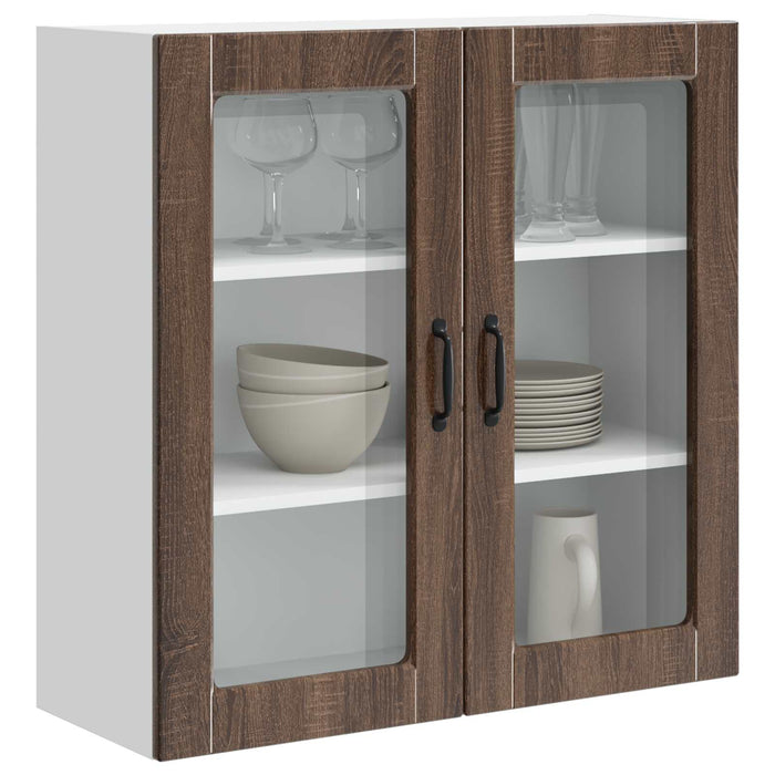 Dulap de bucătărie Stejar închis 80 x 31 x 80 cm Lemn compozit - WALTI WALTI
