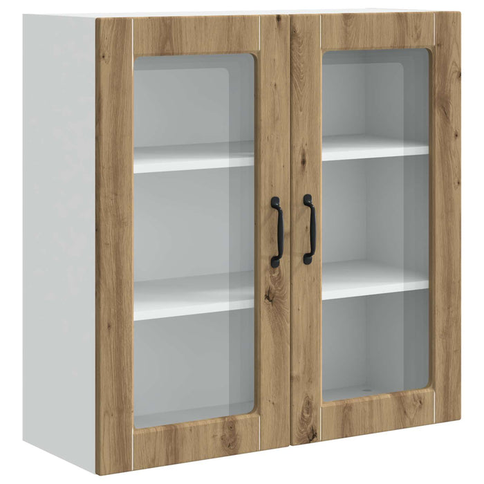 Dulap de bucătărie cu raft Stejar Artizanal 80 x 31 x 80 cm - WALTI WALTI