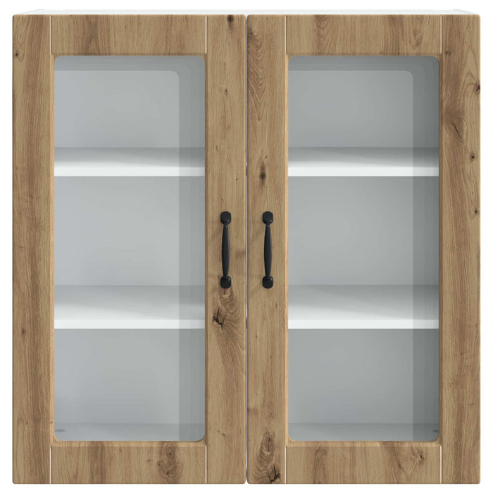 Dulap de bucătărie cu raft Stejar Artizanal 80 x 31 x 80 cm - WALTI WALTI