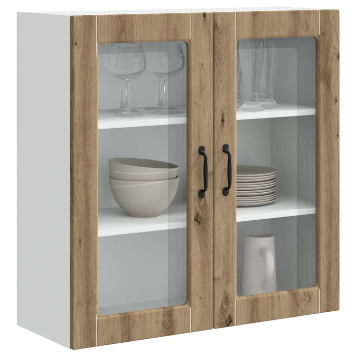 Dulap de bucătărie cu raft Stejar Artizanal 80 x 31 x 80 cm - WALTI WALTI