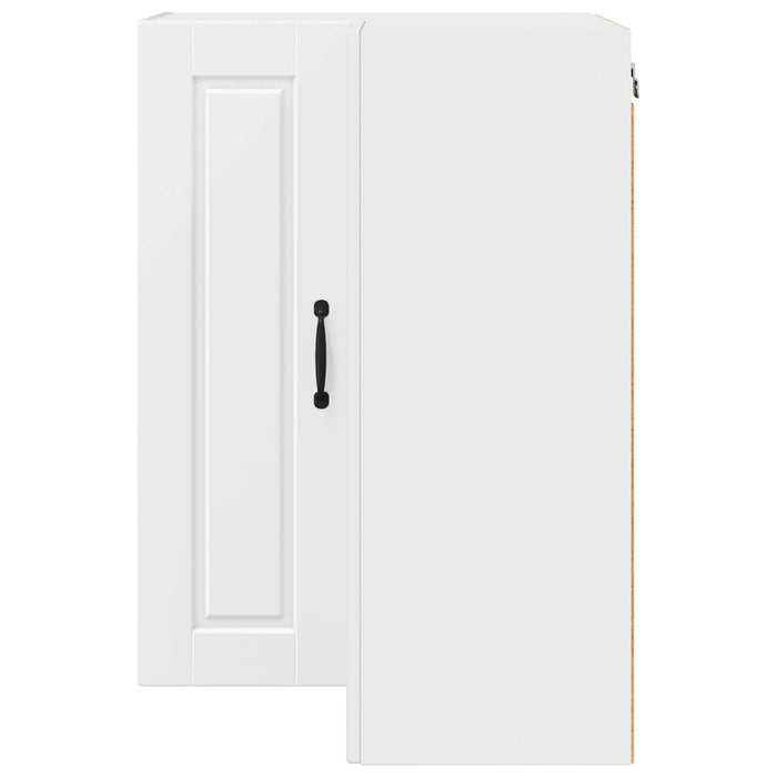 Dulap de bucătărie cu raft Alb 57 x 57 x 80 cm Lemn compozit - WALTI WALTI