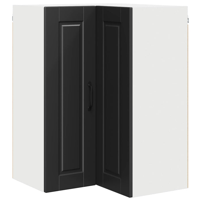 Dulap de bucătărie cu raft Negru 57 x 57 x 80 cm Lemn compozit - WALTI WALTI