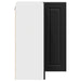 Dulap de bucătărie cu raft Negru 57 x 57 x 80 cm Lemn compozit - WALTI WALTI