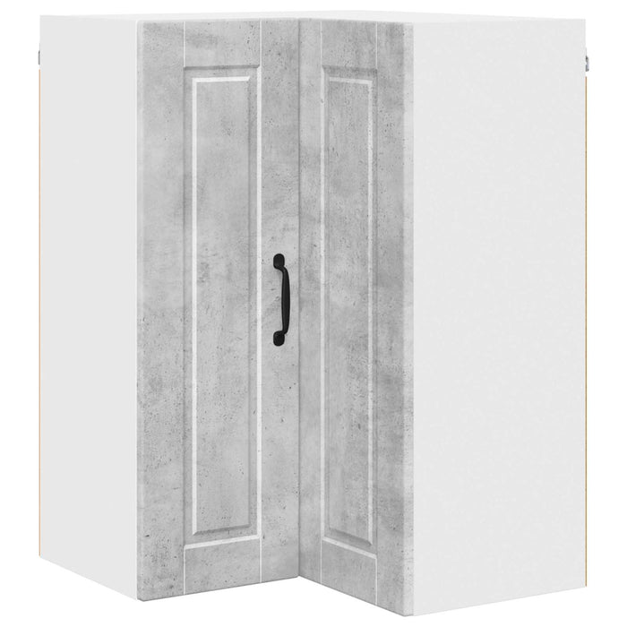 Dulap de bucătărie Gri din beton 57 x 57 x 80 cm Lemn compozit - WALTI WALTI
