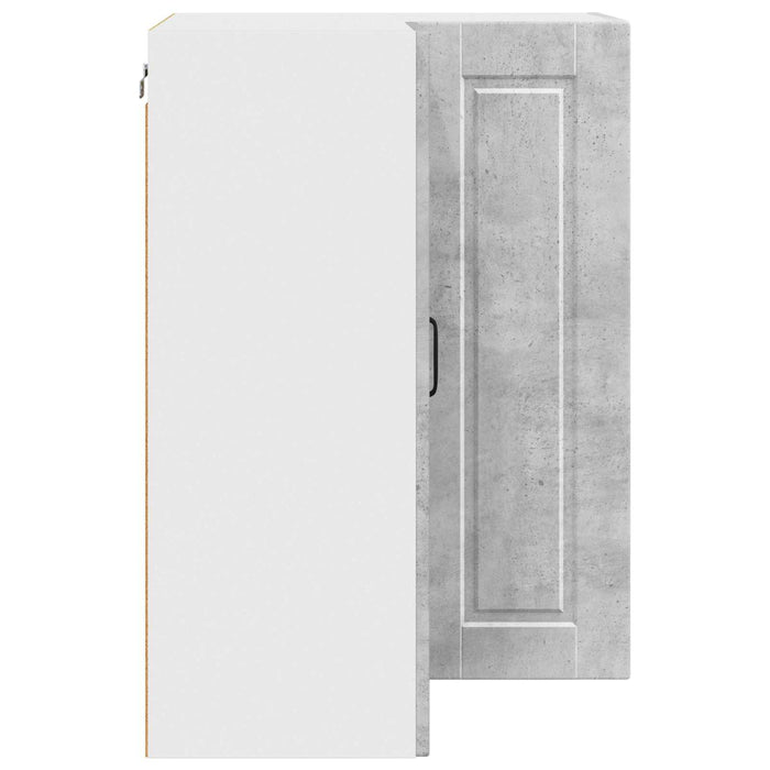 Dulap de bucătărie Gri din beton 57 x 57 x 80 cm Lemn compozit - WALTI WALTI