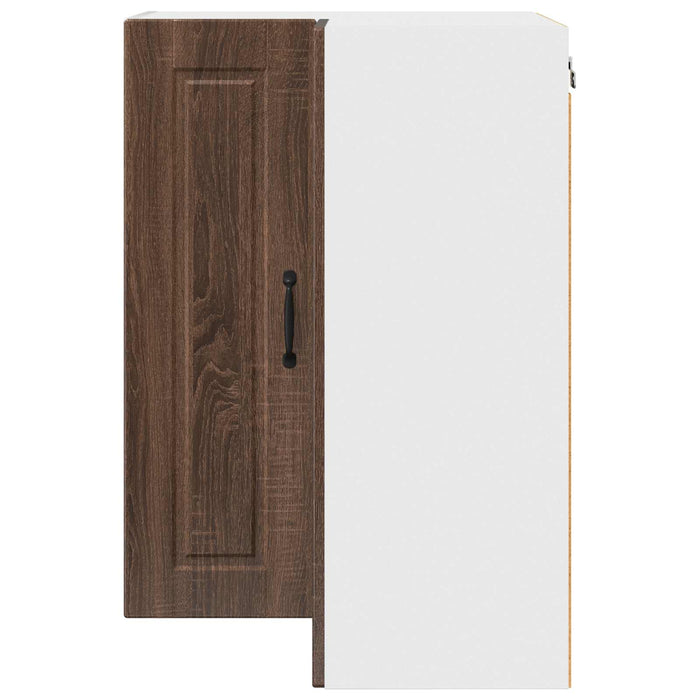 Dulap de bucătărie Stejar închis 57 x 57 x 80 cm Lemn compozit - WALTI WALTI