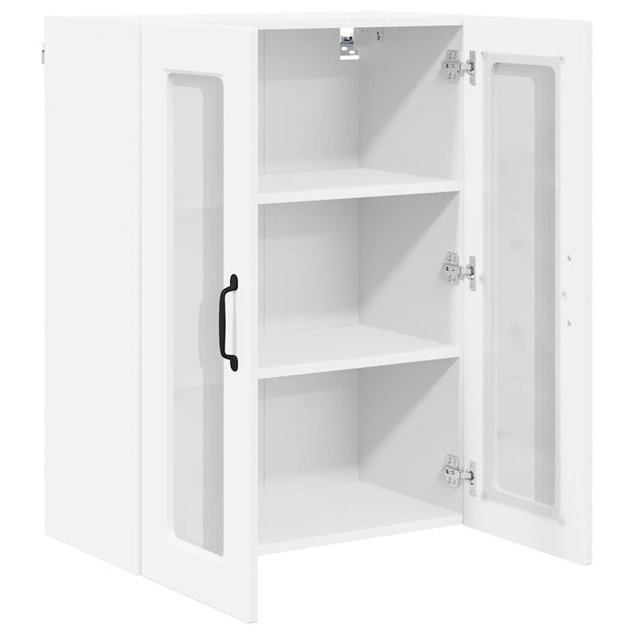 Dulap de bucătărie cu raft Alb 60 x 31 x 80 cm Lemn compozit - WALTI WALTI
