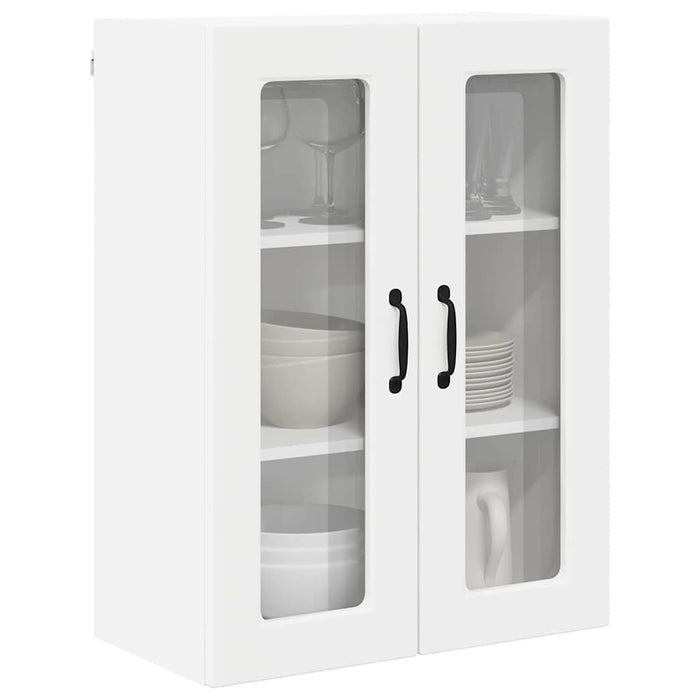 Dulap de bucătărie cu raft Alb 60 x 31 x 80 cm Lemn compozit - WALTI WALTI