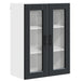 Dulap de bucătărie cu raft Negru 60 x 31 x 80 cm Lemn compozit - WALTI WALTI