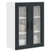 Dulap de bucătărie cu raft Negru 60 x 31 x 80 cm Lemn compozit - WALTI WALTI