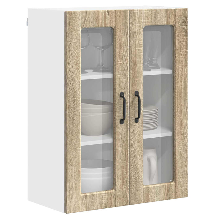 Dulap de bucătărie Stejar Sonoma 60 x 31 x 80 cm Lemn compozit - WALTI WALTI