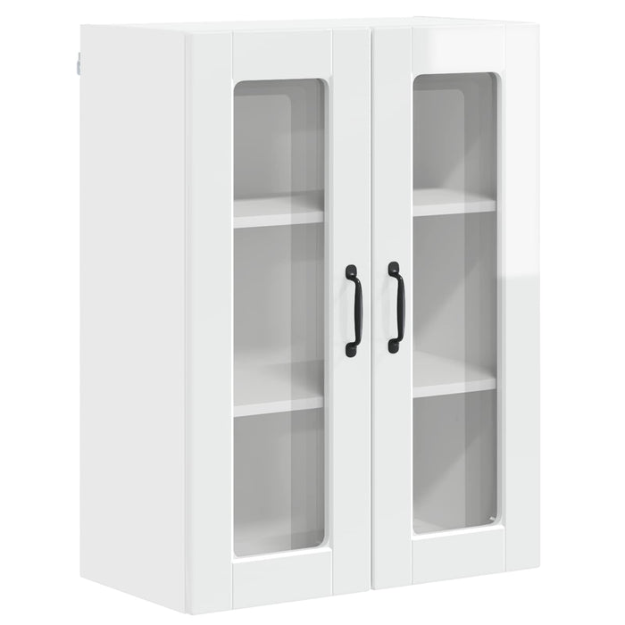 Dulap de bucătărie Alb lucios 60 x 31 x 80 cm Lemn compozit - WALTI WALTI