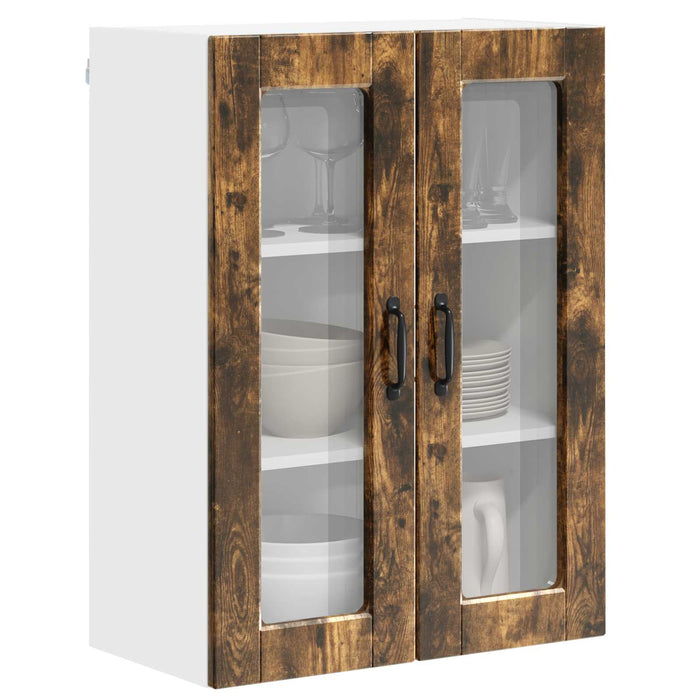 Dulap de bucătărie Stejar fumuriu 60 x 31 x 80 cm Lemn compozit - WALTI WALTI