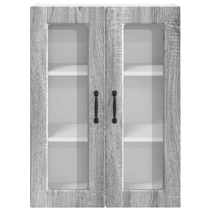 Dulap de bucătărie Gri Sonoma 60 x 31 x 80 cm Lemn compozit - WALTI WALTI
