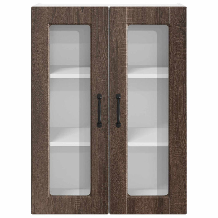 Dulap de bucătărie Stejar închis 60 x 31 x 80 cm Lemn compozit - WALTI WALTI