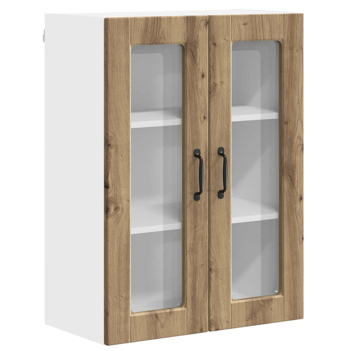 Dulap de bucătărie cu raft Stejar Artizanal 60 x 31 x 80 cm - WALTI WALTI