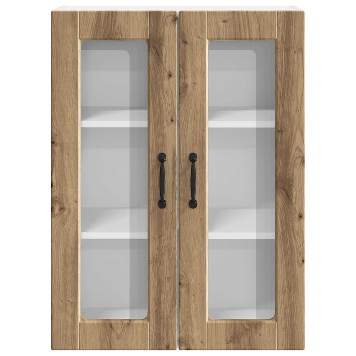 Dulap de bucătărie cu raft Stejar Artizanal 60 x 31 x 80 cm - WALTI WALTI