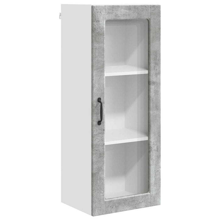 Dulap de bucătărie Gri din beton 40 x 31 x 100 cm Lemn compozit - WALTI WALTI