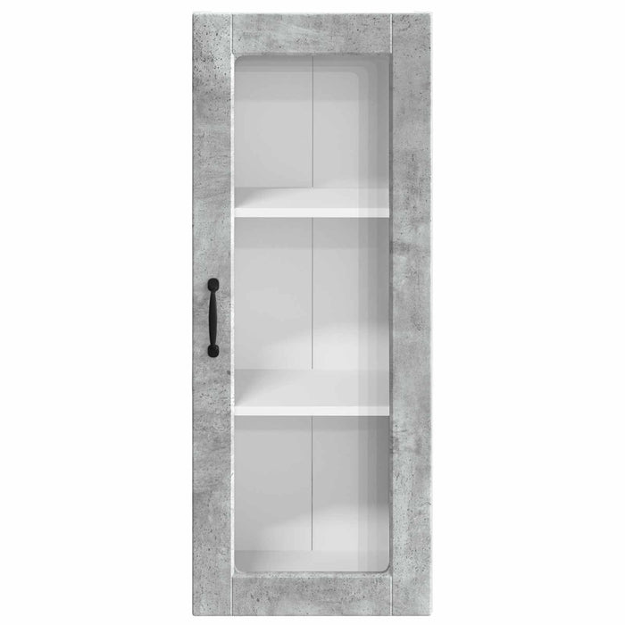 Dulap de bucătărie Gri din beton 40 x 31 x 100 cm Lemn compozit - WALTI WALTI