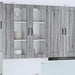 Dulap suspendat de bucătărie cu ușă Gri Sonoma 40 x 31 x 100 cm - WALTI WALTI