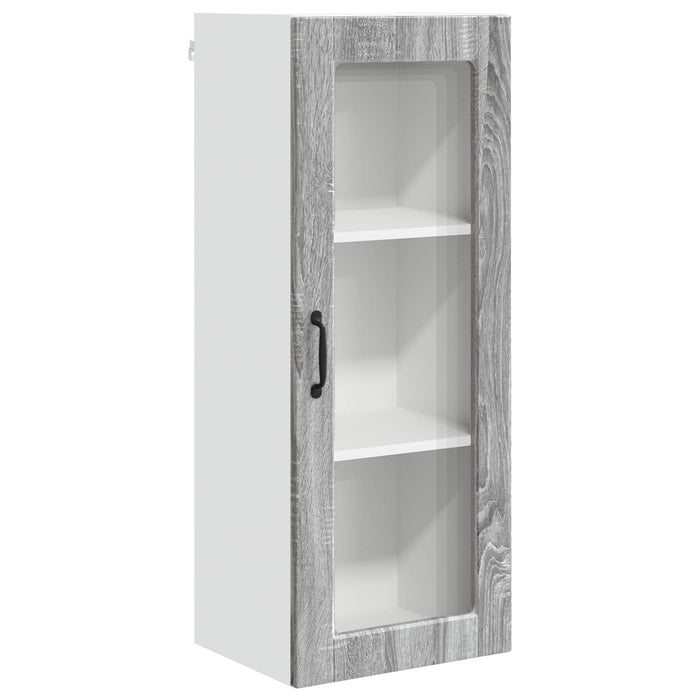 Dulap suspendat de bucătărie cu ușă Gri Sonoma 40 x 31 x 100 cm - WALTI WALTI