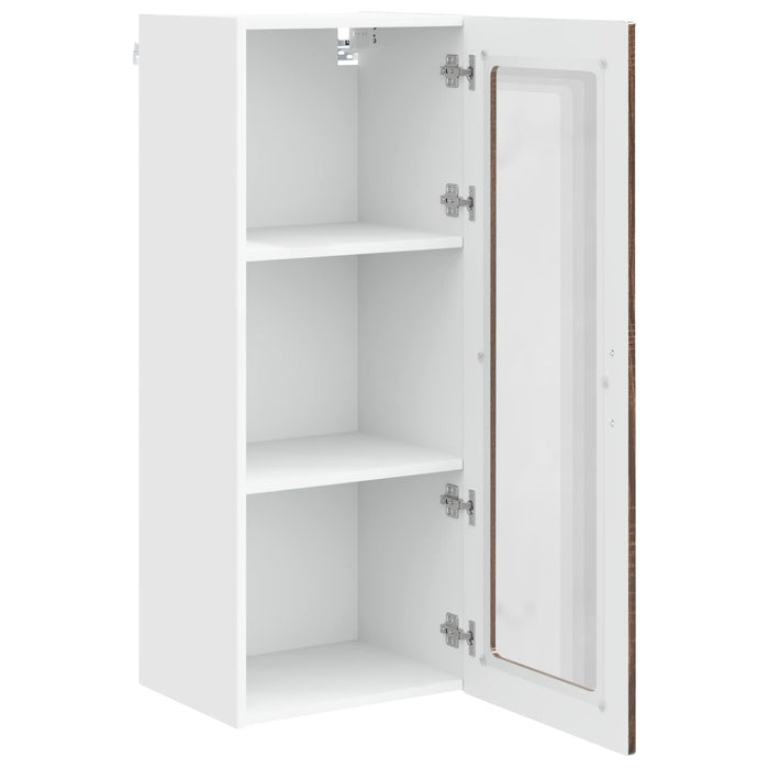Dulap de bucătărie Stejar închis 40 x 31 x 100 cm Lemn compozit - WALTI WALTI