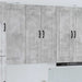 Dulap de bucătărie Gri din beton 30 x 31 x 100 cm Lemn compozit - WALTI WALTI