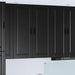 Dulap suspendat de bucătărie cu raft Negru 40 x 31 x 100 cm - WALTI WALTI