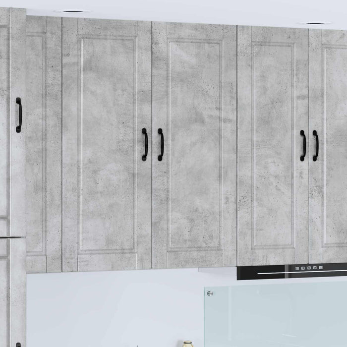 Dulap de bucătărie Gri din beton 40 x 31 x 100 cm Lemn compozit - WALTI WALTI
