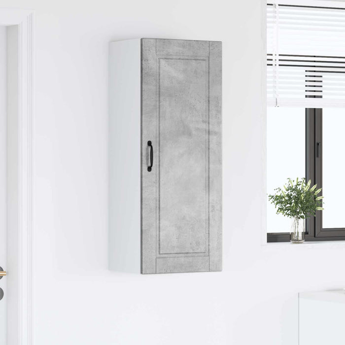 Dulap de bucătărie Gri din beton 40 x 31 x 100 cm Lemn compozit - WALTI WALTI