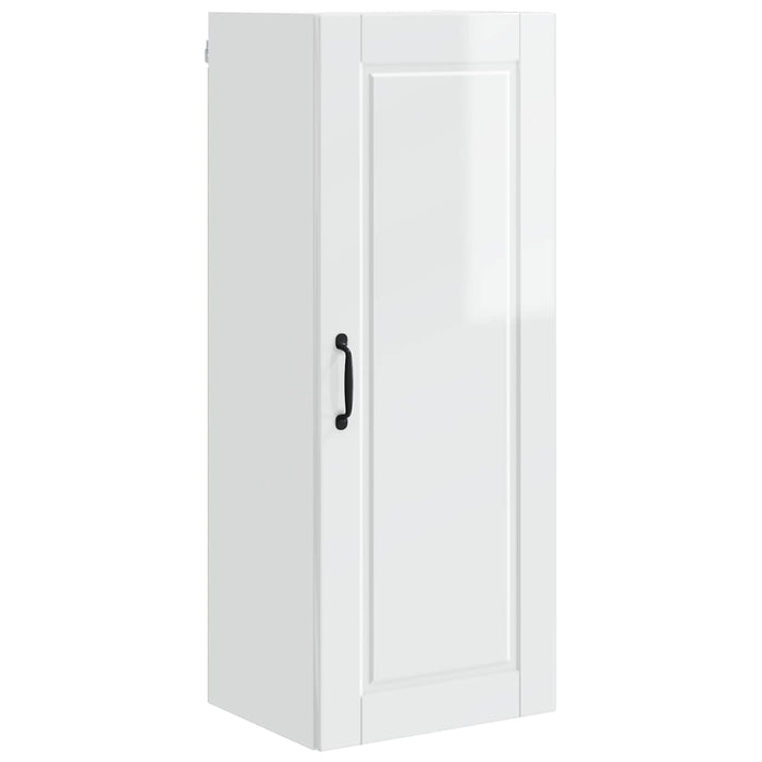 Dulap de bucătărie Alb lucios 40 x 31 x 100 cm Lemn compozit - WALTI WALTI