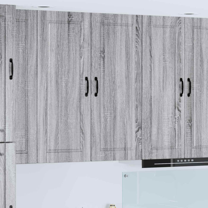 Dulap de bucătărie Gri Sonoma 40 x 31 x 100 cm Lemn compozit - WALTI WALTI